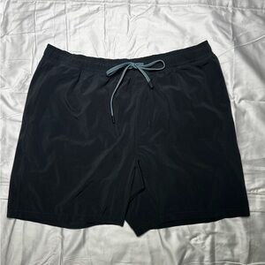 Faherty Shorelite Cowry Gray Active Shorts